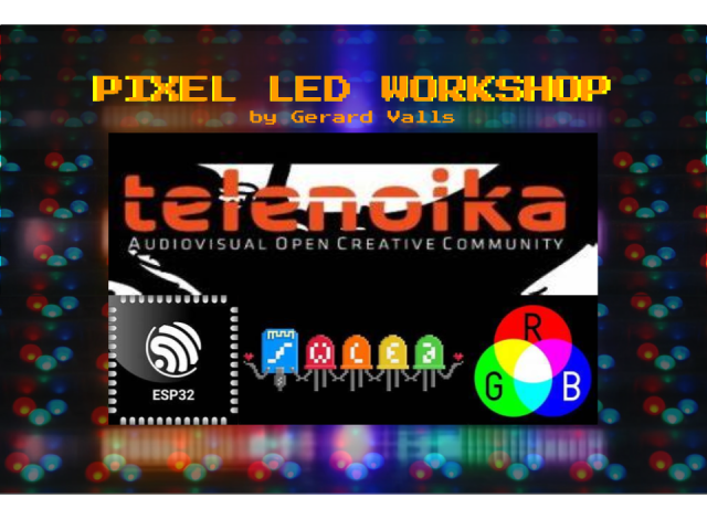 Creación de paneles y pantallas píxel LED mapeables