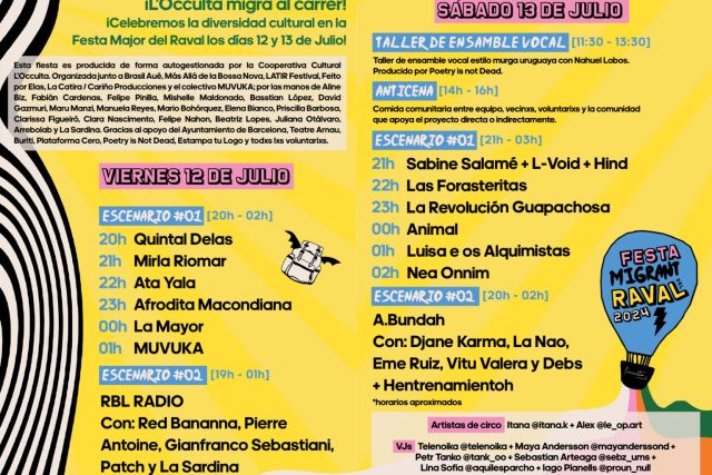 Telenoika a la Festa Major del Raval de 2024