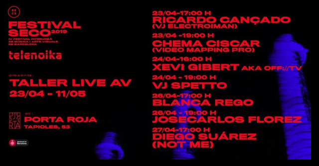 Taller /// Live AV//Festival Seco