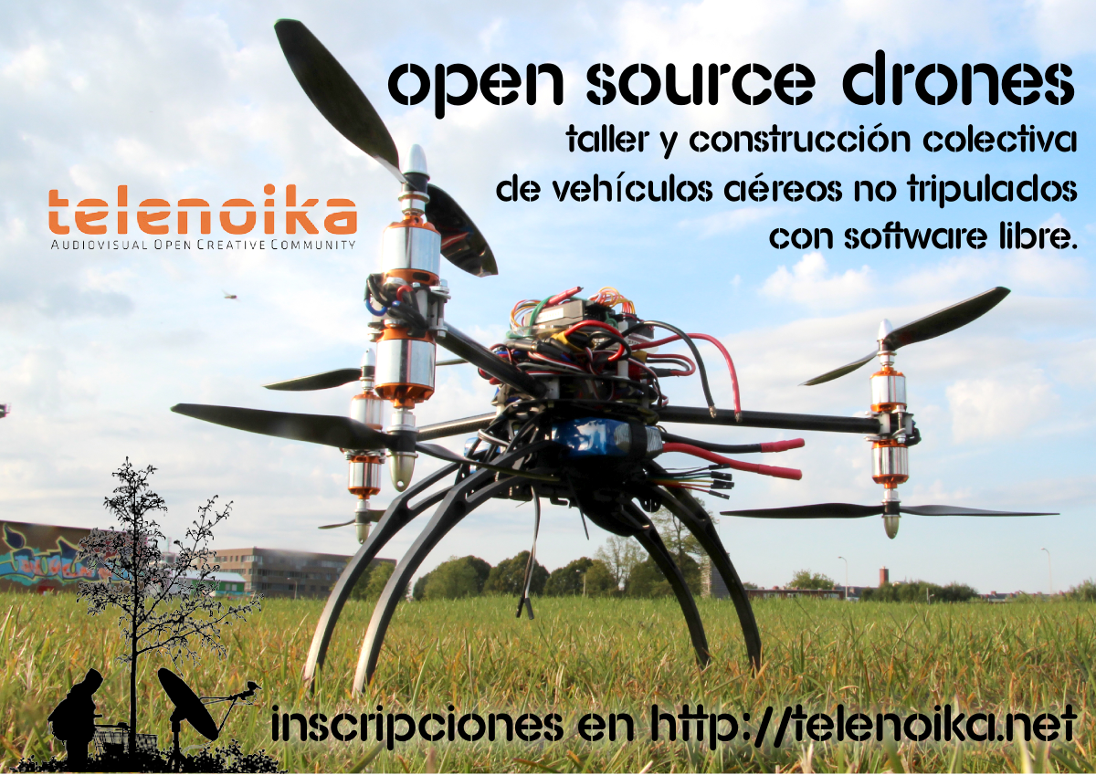 YA REALIZADO::OpenSource Drones workshop