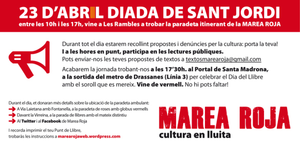 marea roja sant jordi