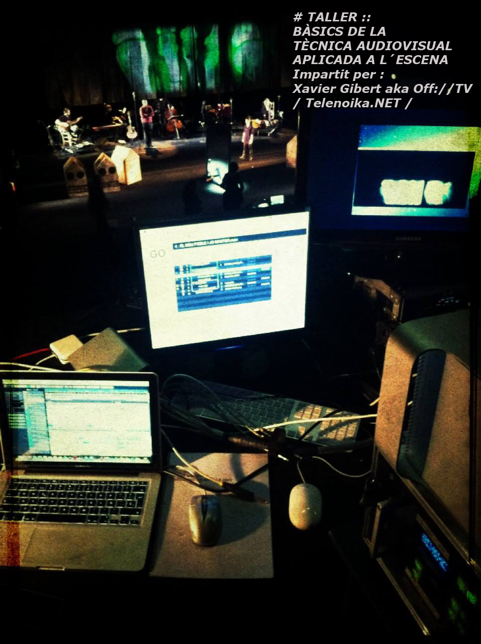Taller bàsic de la tècnica audiovisual aplicada a l’escena