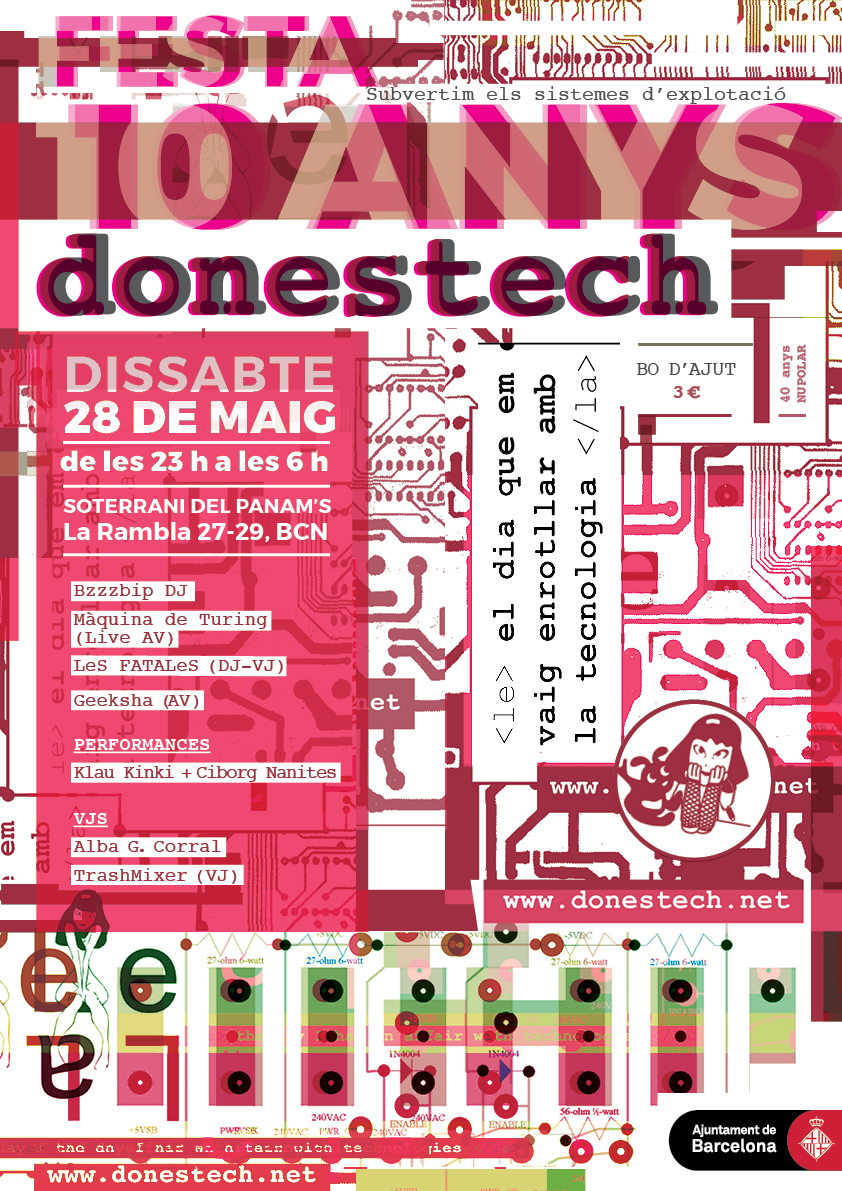 Festa 10 anys Donestech