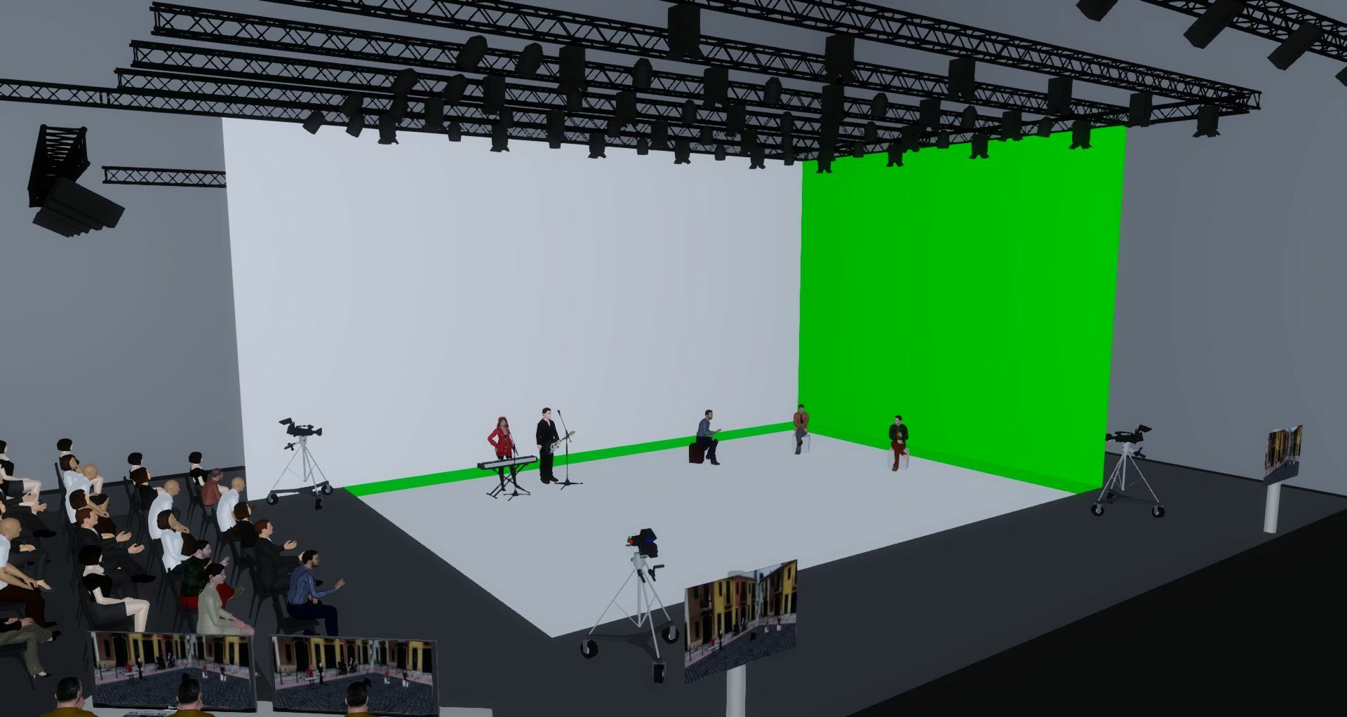 Plato de Tv al Festival Salmôn – Festival de les Arts Vives a Barcelona