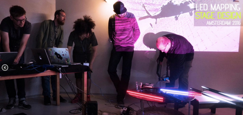 Key Led Mapping Taller de LED Mapping y Stage Design - Telenoika