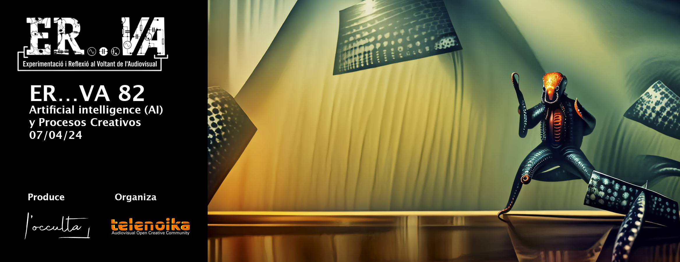 ERVA … 82:  Artificial intelligence (AI) y Procesos Creativos