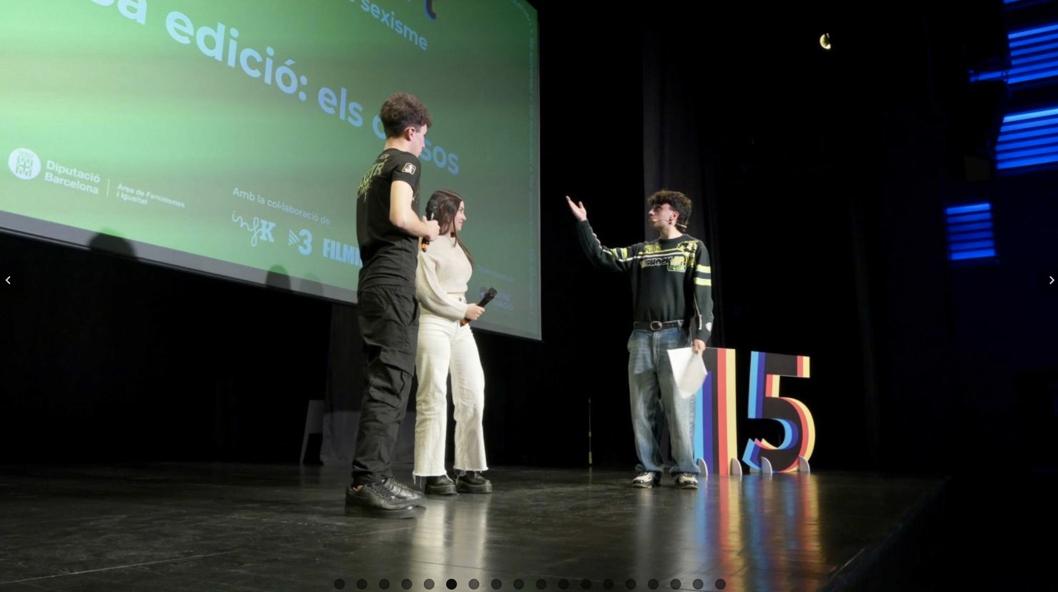 Streaming Concurs 15è Reimagina’t. Vídeos lliures de sexisme