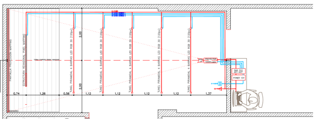ER…VA 52 ::  Instalación Inmersiva  _    LEDs
