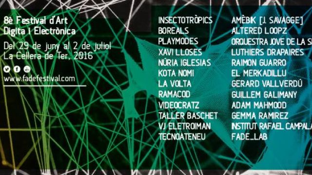 FESTIVAL FADE Cellera de Ter del 29 de juny al 2 de juliol