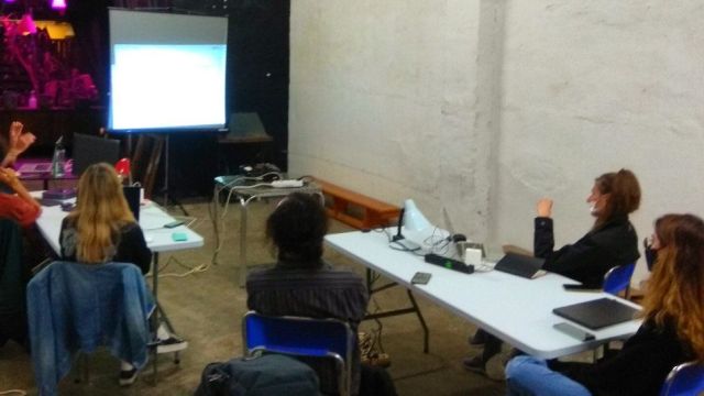 Taller tècnica audiovisual aplicada a l’escena