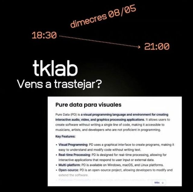 Trobades TKLAB 08-05-2024