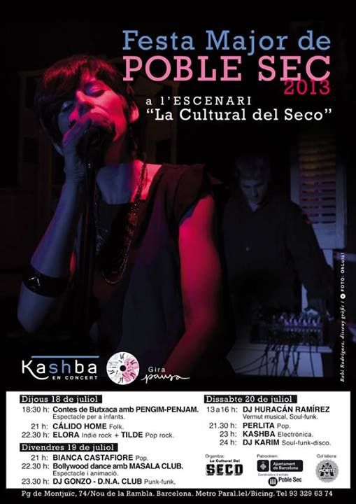 Kashba i Maquina de Turing EN CONCERT : Festes Poble Sec