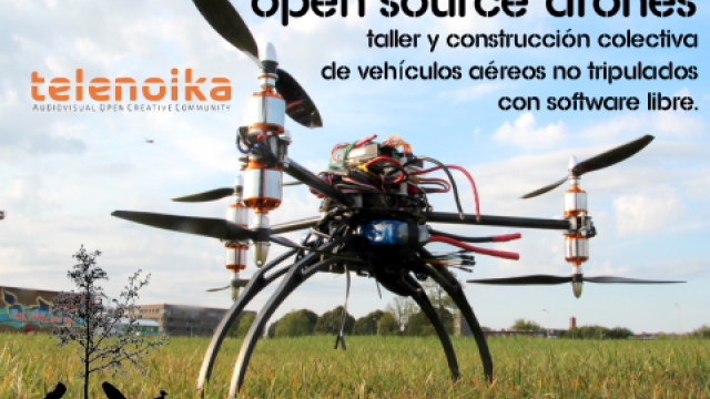 Droika al OpenSource Drones workshop