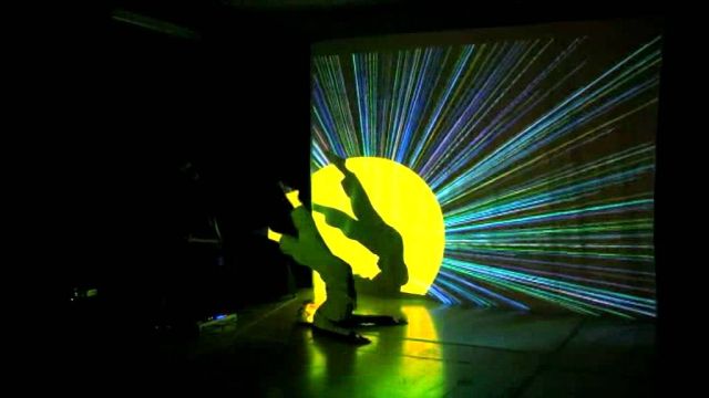 Touch Designer + Interactividad + Kinect + Performance