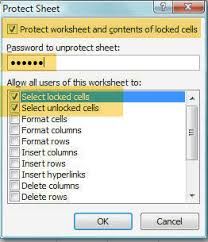 Desbloquear celdas protegidas en documentos excel