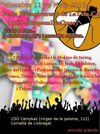 Festa 10e aniversari LaTele.cat