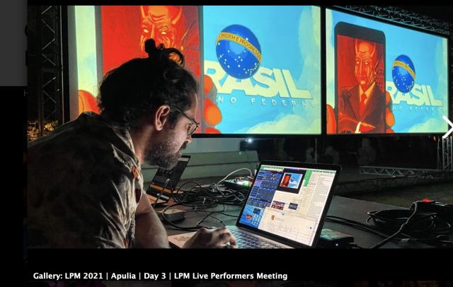 Video Mapping with VJ Eletroiman Telenoika